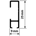 Ophangset 6 meter BASIC - Artiteq kwaliteitsrail