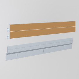 GeckoTeq Cleat Z Bar Zelfklevende Ophang Rail - per set van 2