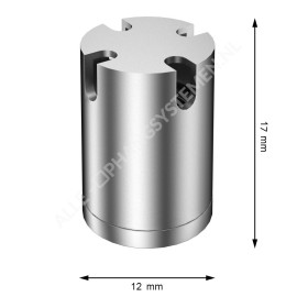 Geckoteq Schroefbaar plafond anker met splitter voor 4 draden - 15kg